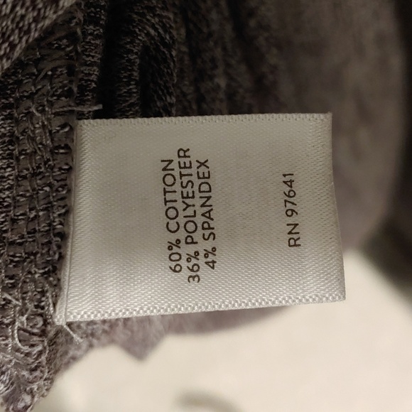 J. Jill Pure Jill Purple Gray Cowl Neck Tunic Dress Sz S Casual Comfy Weekend - Picture 8 of 9